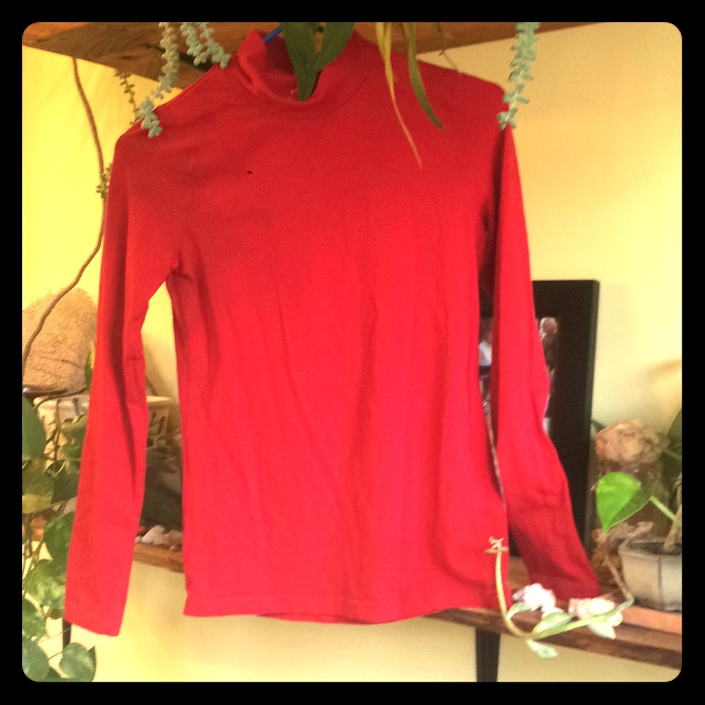 original Arizona Jean company red turtleneck LG
